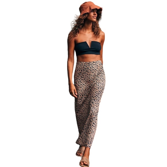 Free People “Monterey Printed” Half Slip Skirt - Size Small - Picture 1 of 13
